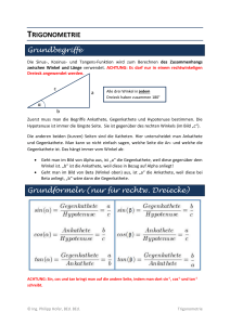 TRIGONOMETRIE