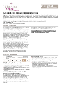 Key Investor Information - fund