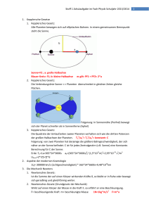 1 Stoff 1.Schulaufgabe im Fach Physik Schuljahr 2013/2014 1