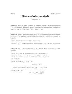 Geometrische Analysis