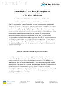 InternetPrint - Klinik Höhenried