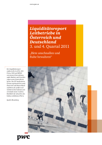 Liquiditätsreport Leitbetriebe in Österreich und