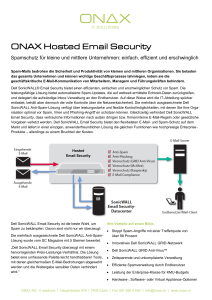 ONAX Hosted Email Security