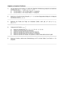 Aufgaben zu komplexen Funktionen 1. Gib die - pythagoras-club