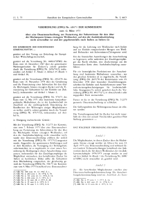 b) ABl. Nr. L 106 vom 1 2. 5. 1971 , SI