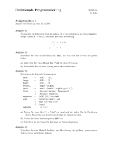 Funktionale Programmierung - auf Matthias