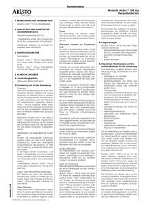 Morphin Aristo® 100 mg Retardtabletten