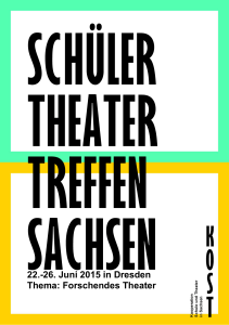 22.-26. Juni 2015 in Dresden Thema: Forschendes Theater