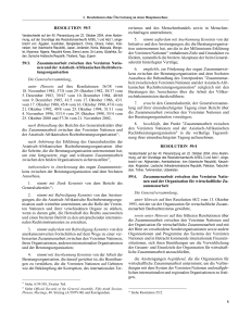 RESOLUTION 59/3 59/3. Zusammenarbeit zwischen den Vereinten