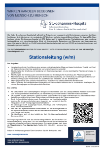 Stationsleitung (w/m) - Deutsche Gesellschaft für Palliativmedizin