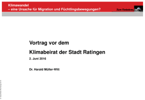 Migration - Klimabeirat Ratingen