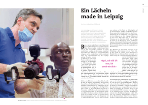 Ein Lächeln made in Leipzig