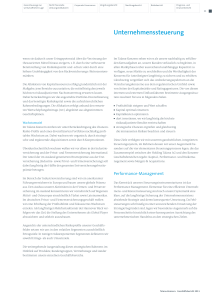 Unternehmenssteuerung - Talanx Geschäftsbericht 2011
