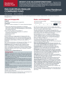 pan european smaller companies fund