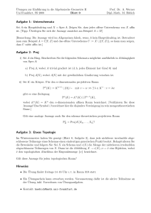 Proj Aufgabe 3: Etwas Topologie Hinweise