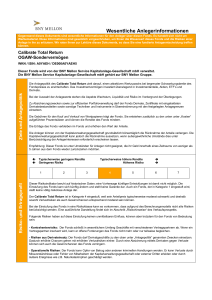 Calibrate Total Return