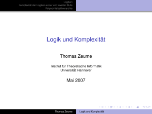 Logik und Komplexität