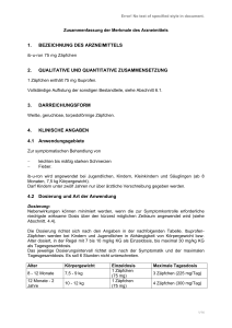 1. BEZEICHNUNG DES ARZNEIMITTELS 2. QUALITATIVE UND