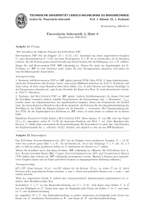 Theoretische Informatik 2, Blatt 8