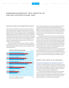 konzernlagebericht der jenoptik ag für das geschäftsjahr 2004.