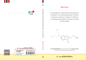 Zweitneoplasien, insbesondere hämatologische Neoplasien MDS