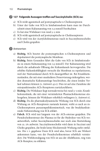 127 Folgende Aussagen treffen auf Succinylcholin (SCh)