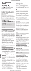 Penicillin V AbZ 1 Mega Filmtabletten - Shop