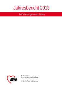 Jahresbericht 2013