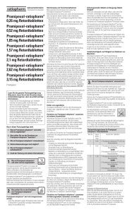 Pramipexol-ratiopharm® 0,26 mg Retardtabletten