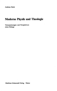 Moderne Physik und Theologie