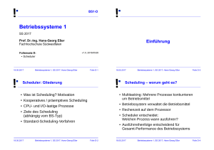 Betriebssysteme 1 - Hans-Georg Esser - Betriebssysteme