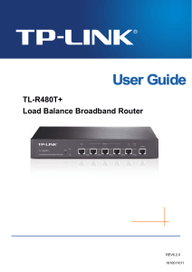 TL-R480T+ Load Balance Broadband Router - TP-Link