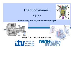 Thermodynamik I - (ITV), RWTH Aachen University