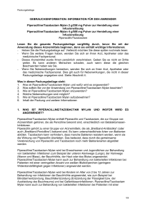 GEBRAUCHSINFORMATION: INFORMATION FÜR DEN