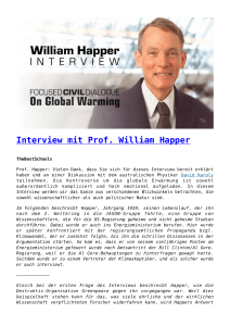 Interview mit Prof. William Happer