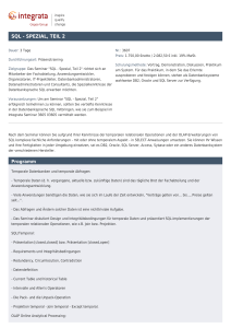 sql - spezial, teil 2
