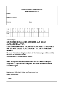 schreiben sie alle ergebnisse auf diese aufgabenblätter. es können