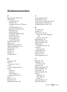 Stichwortverzeichnis - Wiley-VCH