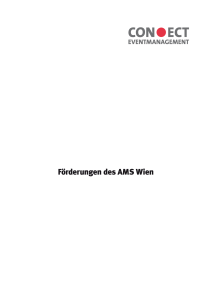 Förderungen des AMS Wien