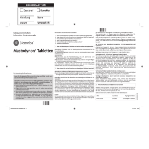 Mastodynon® Tabletten