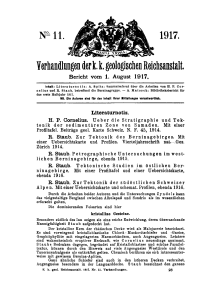 Verhandlungen derk.t geologischen Reichsanstalt.