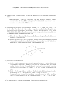 ¨Ubungsblatt 9 für “Diskrete und geometrische Algorithmen” 60