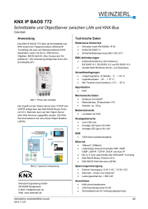 KNX IP BAOS 772