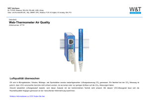 WuT Web-Thermometer Air Quality - Temperatur, Luftfeuchte