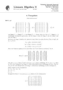 A Lineare Algebra II - TU Darmstadt/Mathematik