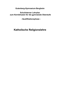 Kath_Religionslehre_Curriculum SII_Q-Phase 2015-10-14