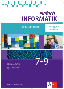 informatik - Klett und Balmer Verlag