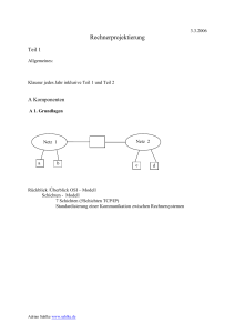 Rechnerprojektierung