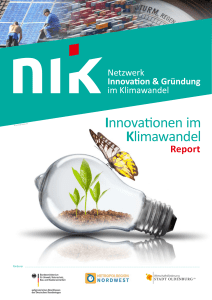 Innovationen im Klimawandel