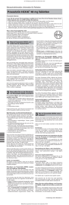 Pravastatin HEXAL® 40 mg Tabletten